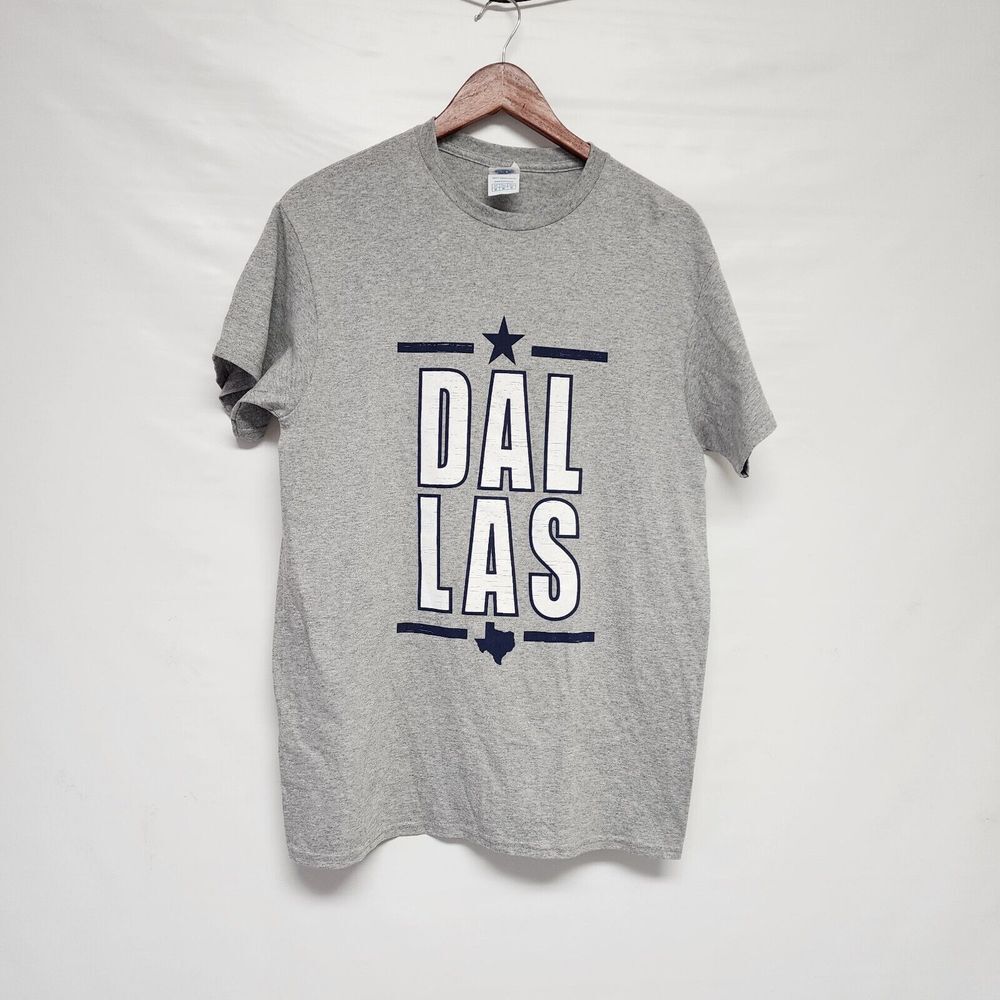 Dallas Cowboys‎ Shirt Delta Pro-weight  - Medium Gray Blue NFL